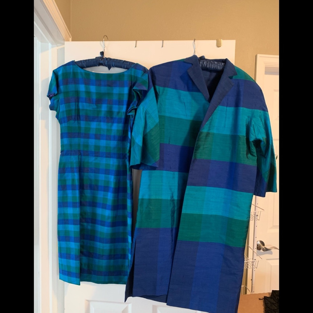 CUSTOM MADE 1950’s 2-PIECE DRESS AND COAT